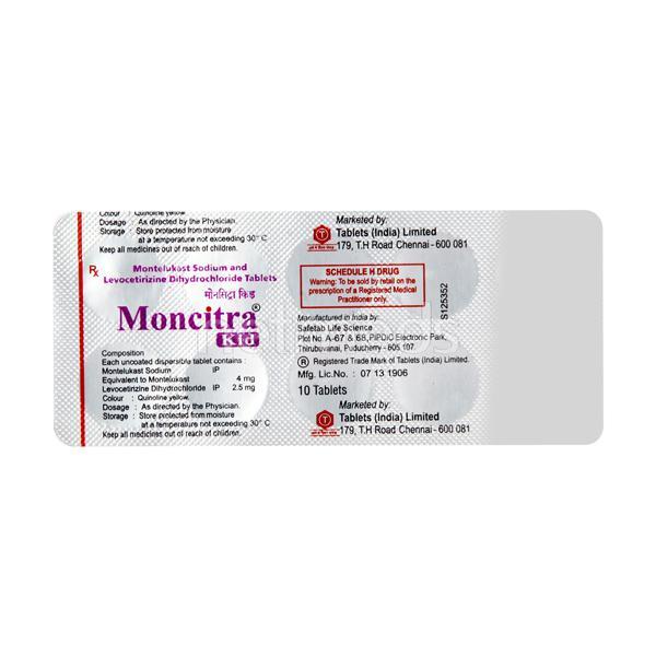 Moncitra Kid Tablet 10'S