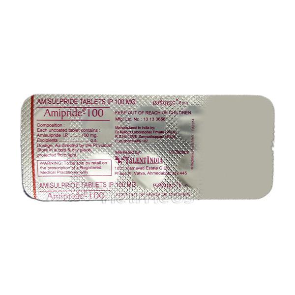 amipride 100mg tablet