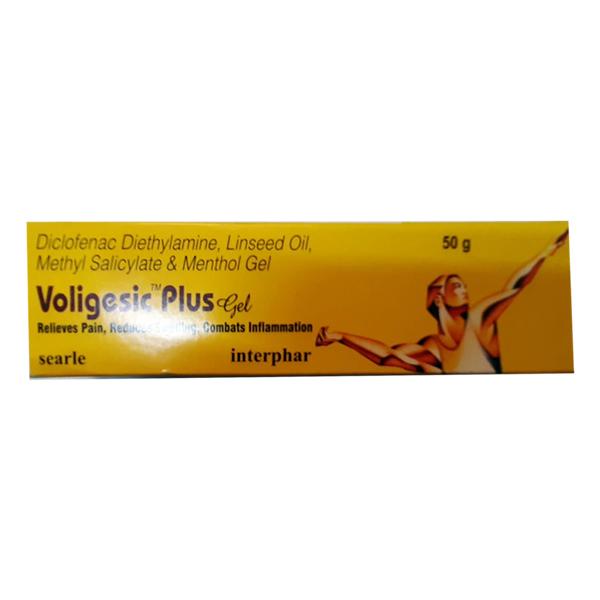 VOLIGESIC PLUS Gel(Topical) 50gm Price, Uses, Side effects, Substitutes ...