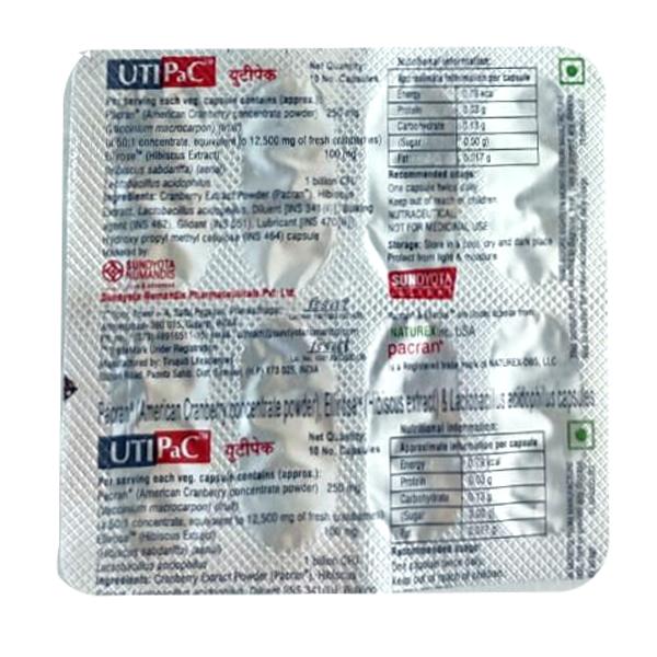 Utipac Capsule 10'S
