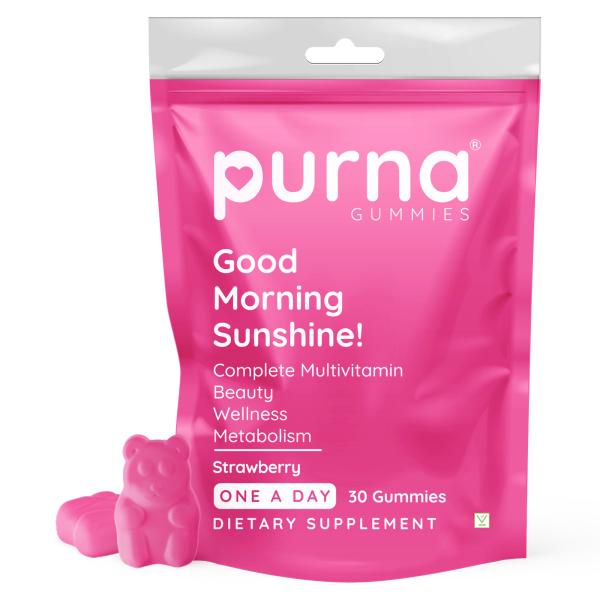 Buy Purna Women's Complete Vitamin Gummies - Strawberry Flavour 30's ...