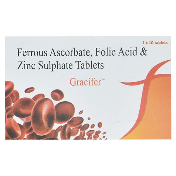Gracifer Tablet 10'S Price, Uses, Side effects, Substitutes | Netmeds