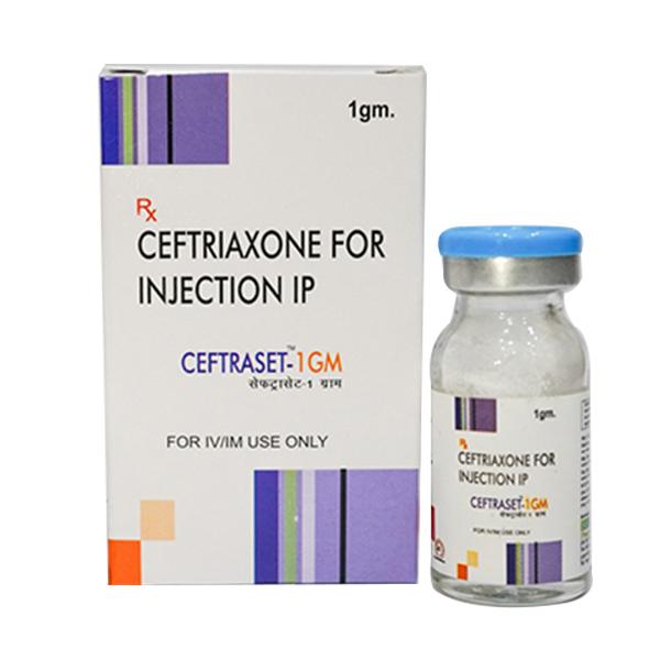 CEFTRASET 1gm Injection 1's