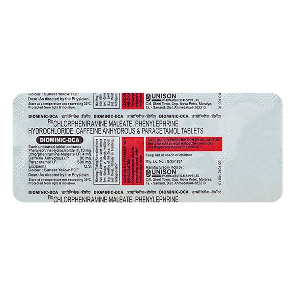 diominic dca tablet