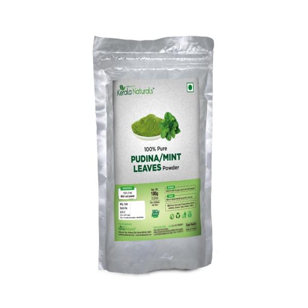 Kerala Naturals Pudina/Mint Leaves Powder (Pack of 2 x 100 gm)