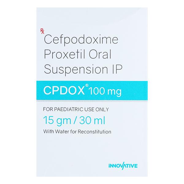 CPDOX 100mg Oral Suspension 30ml Price, Uses, Side effects, Substitutes ...