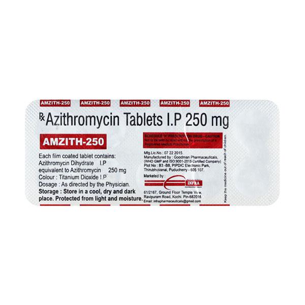 AMZITH 250 Tablet 10's