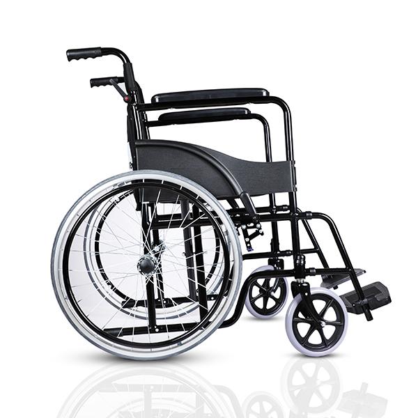 Buy Med-e Move Basic Wheelchair Powder Coated Black 1's Online - Main Image