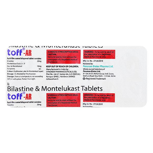 TOFF AR Tablet 10's