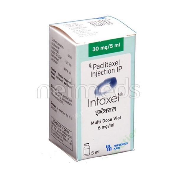 Intaxel 30mg Injection 5ml Price, Uses, Side effects, Substitutes | Netmeds
