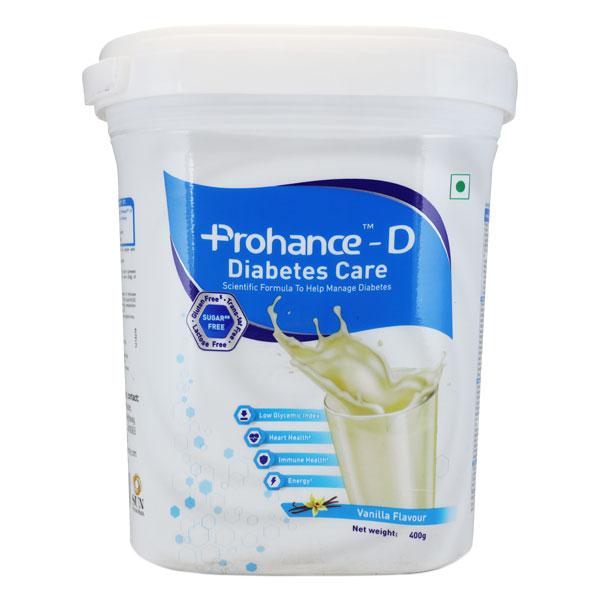 Prohance D Vanilla Powder 400gm : Uses, Side Effects, Price | Netmeds