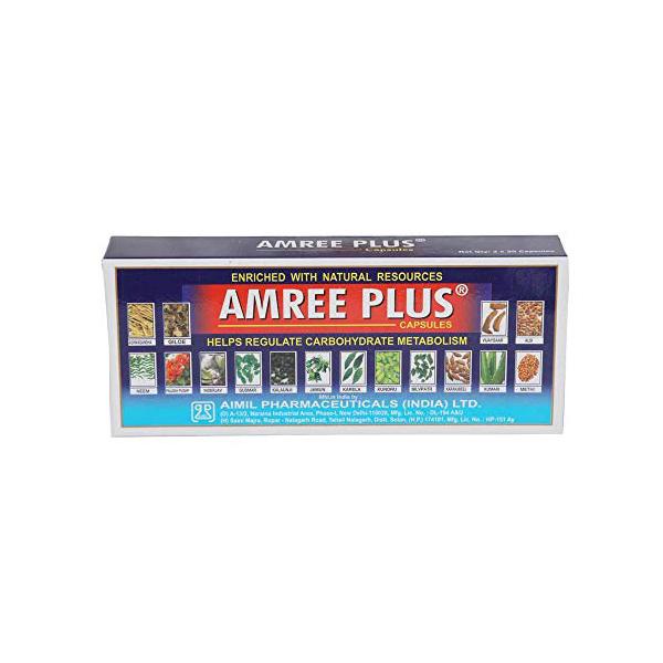 Aimil Amree Plus Capsule (Pack of 2 x 60's)