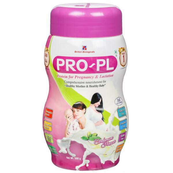 Buy Pro PL Mother's Health Drink Powder - Cardamom Flavour 500 gm (Pet ...