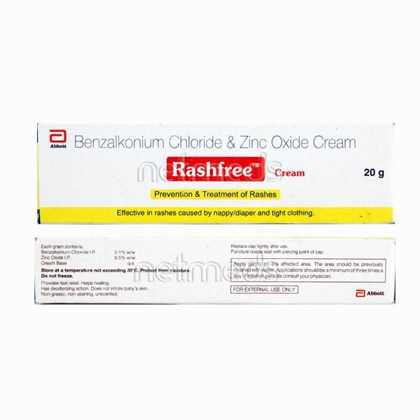 Rashfree Cream 20gm Price, Uses, Side effects | Netmeds