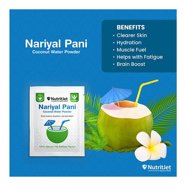 NutriJet Nariyal Pani Coconut Water Powder 1's