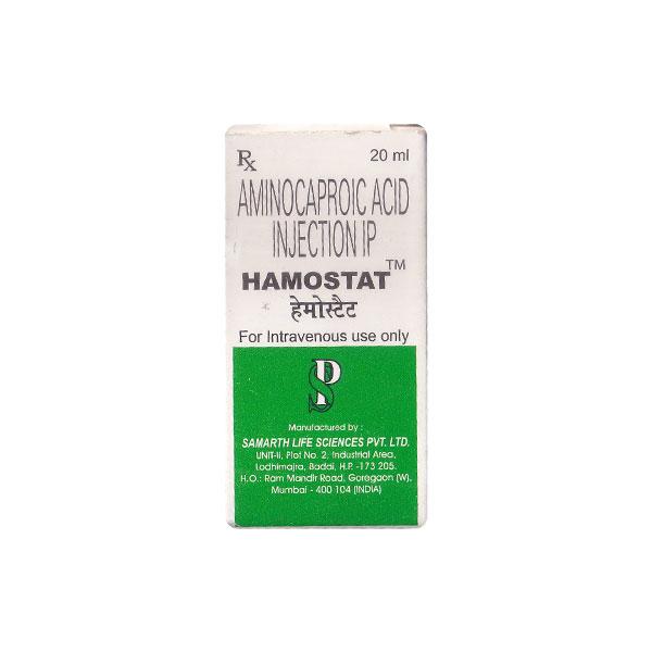 HAMOSTAT 250mg Injection 20ml