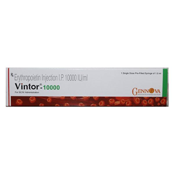 Buy Vintor 10000IU Injection 1'S Online at Upto 25% OFF | Netmeds