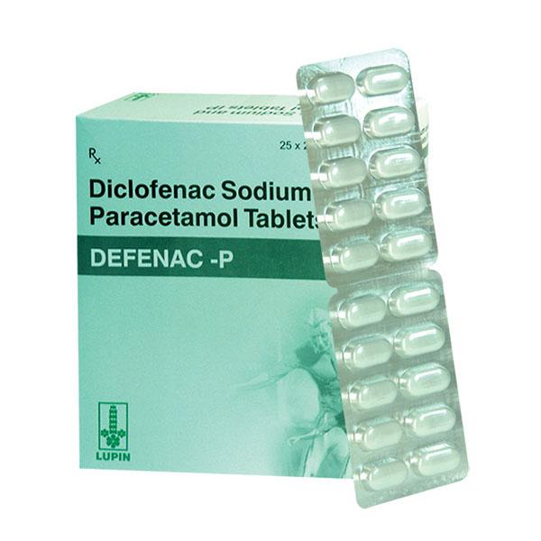 Defenac P White Tablet 10'S