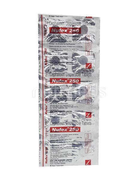 Nufex 250mg Tablet 10'S Price, Uses, Side effects, Substitutes | Netmeds