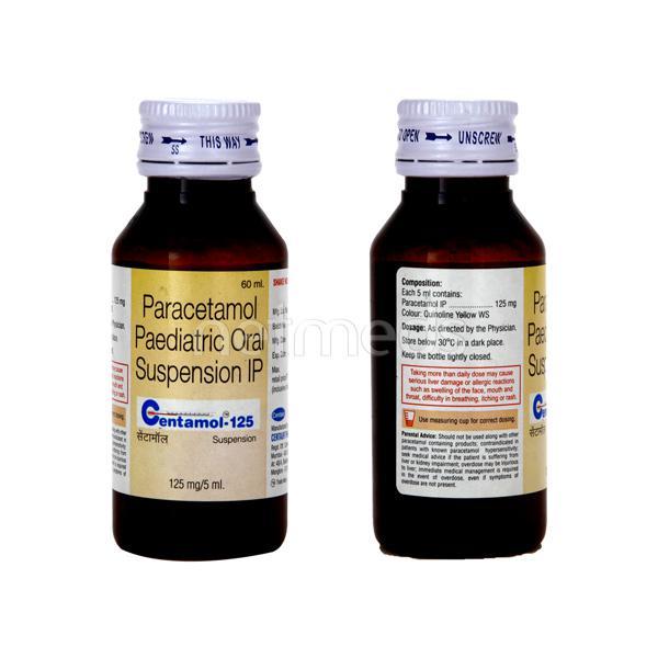 Centamol 125mg Syrup 60ml (N)