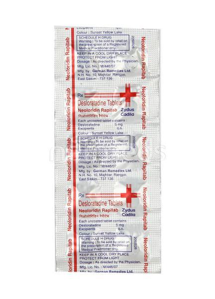 Neoloridin Rapitab Tablet 10'S