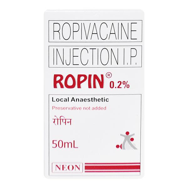 ROPIN 0.20% INJECTION 50ML