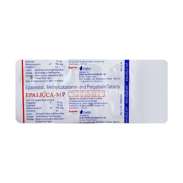 Epalrica MP Tablet 10'S