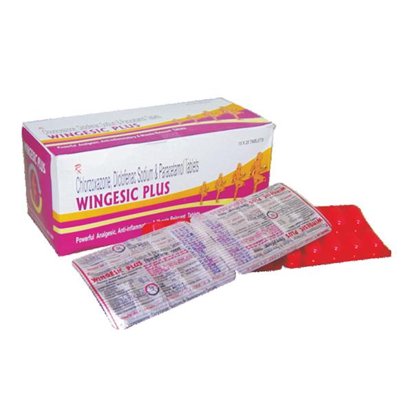 Wingesic Plus Tablet 10'S Price, Uses, Side effects, Substitutes | Netmeds