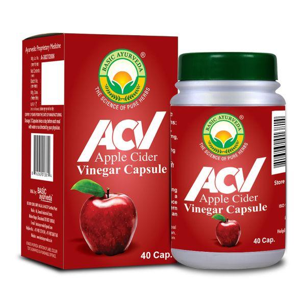 Basic Ayurveda ACV (Apple Cider Vinegar) Capsule 40's
