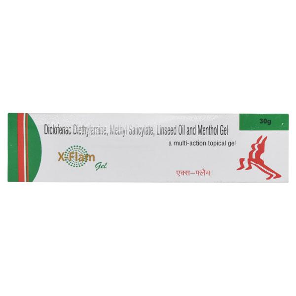 X FLAM Gel Gel(Topical) 30gm