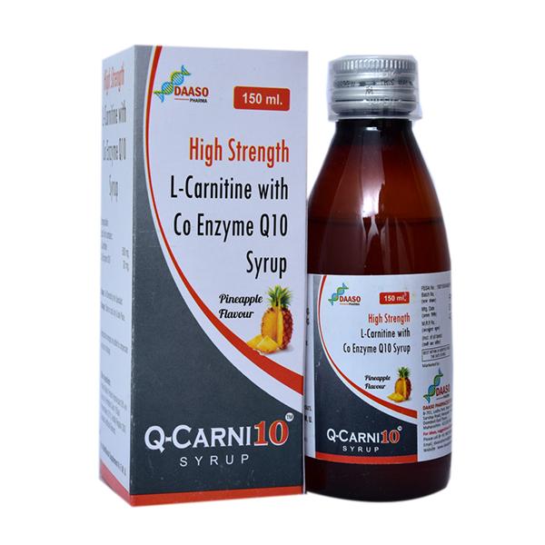 Q CARNI 10 Syrup 150ml Price, Uses, Side effects, Substitutes
