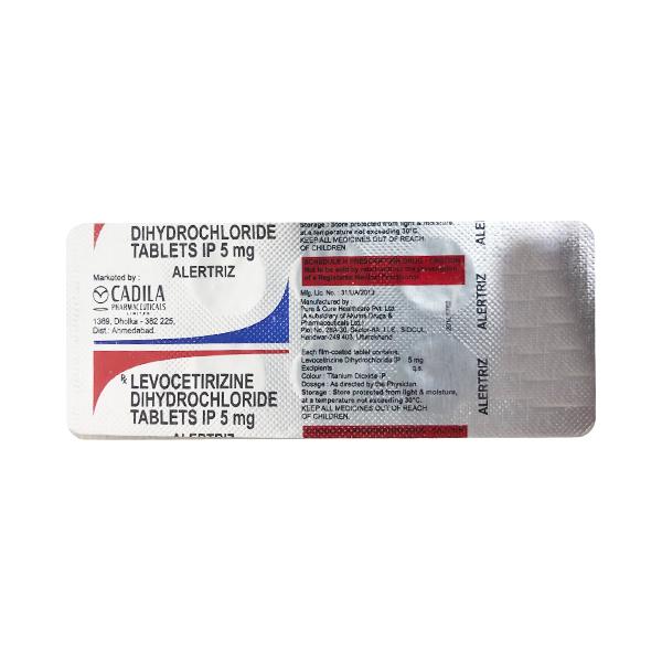 Alertriz 5mg Tablet 10'S