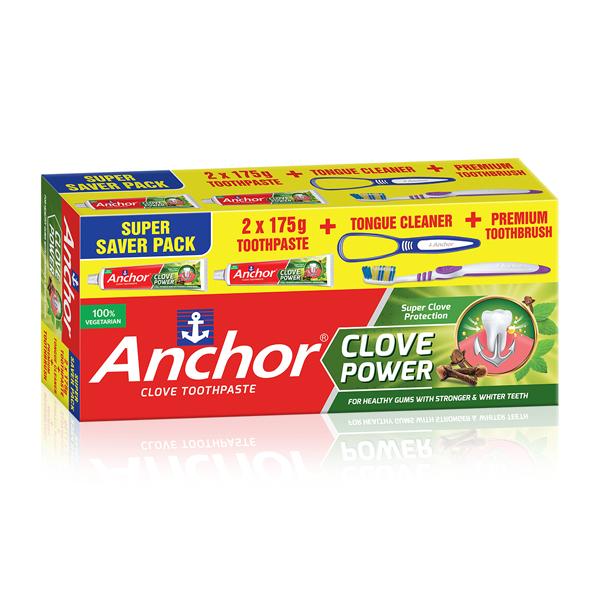 Buy Anchor Clove Power Toothpaste - Super Saver Pack Online at ...