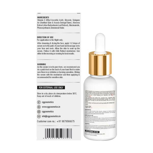 glutathione serum with vitamin c Vitamin C Face Serum for Glowing Skin | Glutathione & Niacinamide