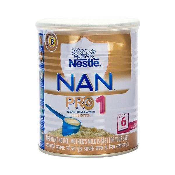 Nestle NAN Pro 1 (Upto 6 Months) Powder 400 gm - Complete Nutrition for ...