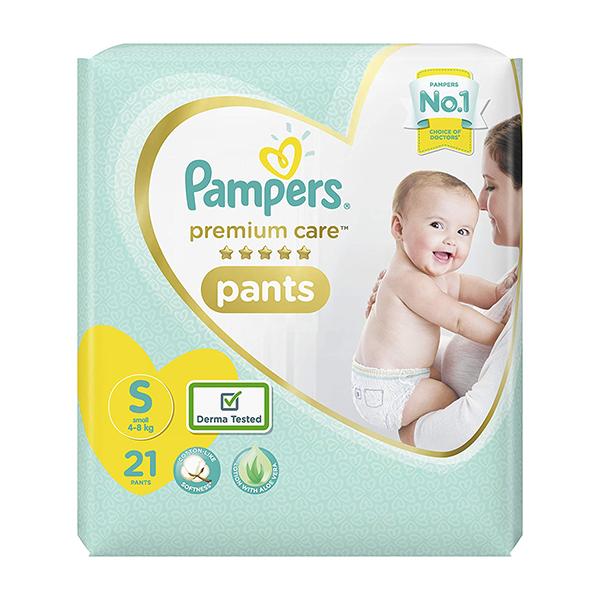 Buy Pampers Premium Care Pants (S) 21's Online at Discounted Price