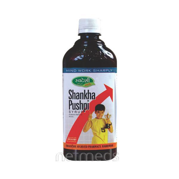 Swadeshi Shankha Pushpi Syrup 200 ml Online at Discounted Price | Netmeds
