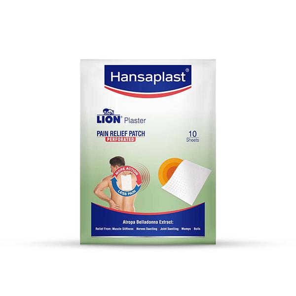 Buy Hansaplast Lion Plaster Pain Relief Patch - Perforated 10's Online ...