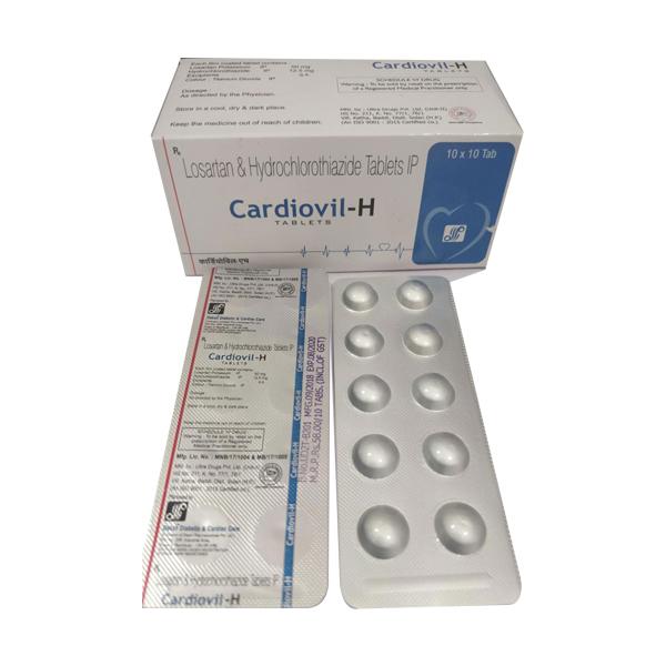 CARDIOVIL H Tablet 10's Price, Uses, Side effects, Substitutes | Netmeds