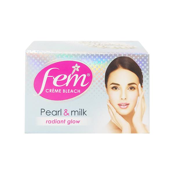 Buy Fem Creme Bleach - Pearl & Milk 24 gm Online at Discounted Price ...