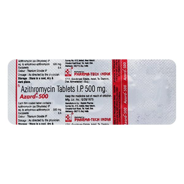 AZARD 500 Tablet 5's