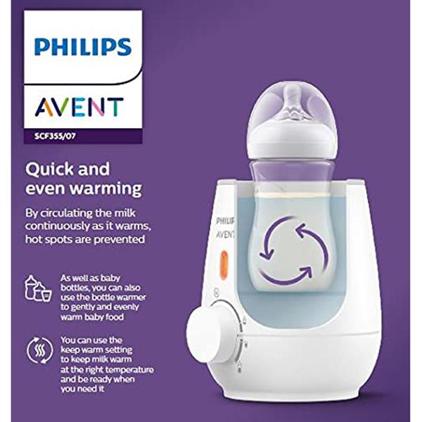Buy Philips Avent Fast Bottle Warmer (SCF355/06) 1's Online at