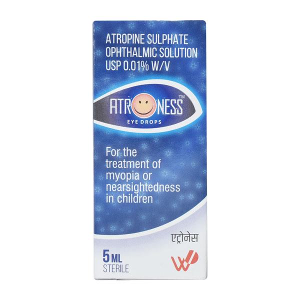 ATRONESS Eye Drops 5ml Price, Uses, Side effects, Substitutes | Netmeds