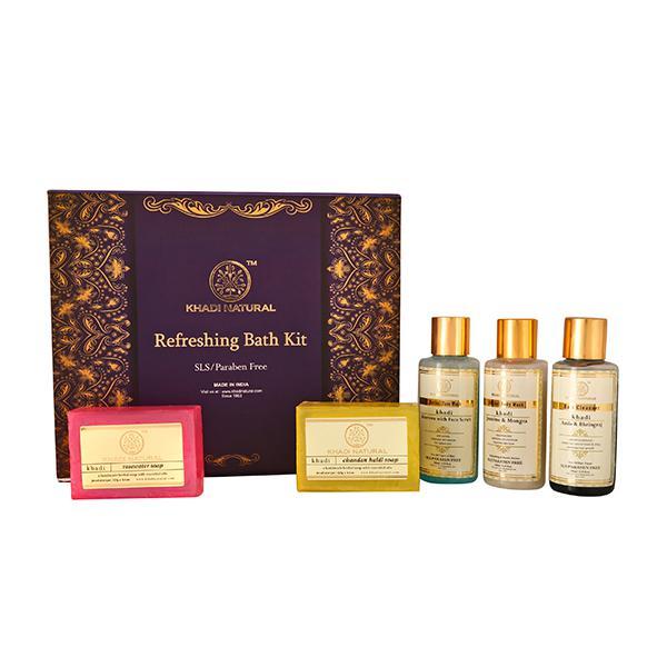 Khadi Natural Refreshing Bath Kit 1 Box