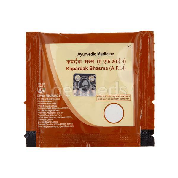 Patanjali Kapardak Bhasma Powder 5 gm online at best price-Herbs ...