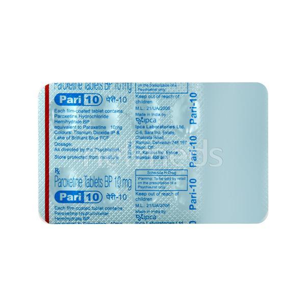 Pari 10mg Tablet 10'S