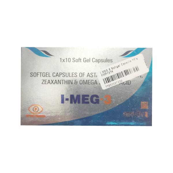 I Meg 3 Softgel Capsule 10's Price, Uses, Side effects | Netmeds