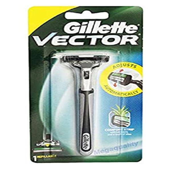 Buy Gillette Vector+ Manual Shaving Razor + 1 Refill 1's Online at ...