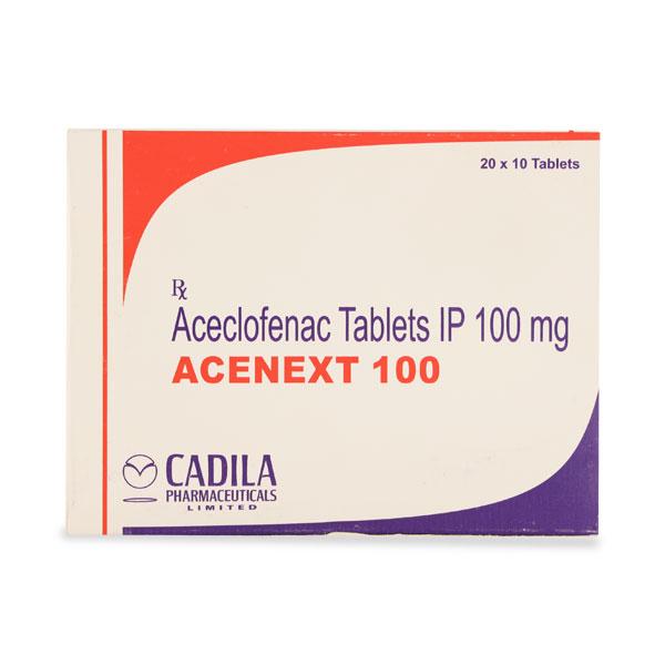 Acenext 100mg Tablet 10'S