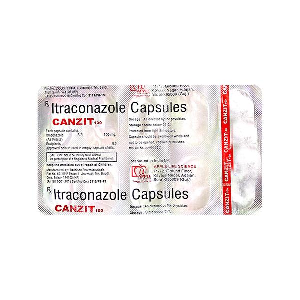 CANZIT 100 Capsule 10's